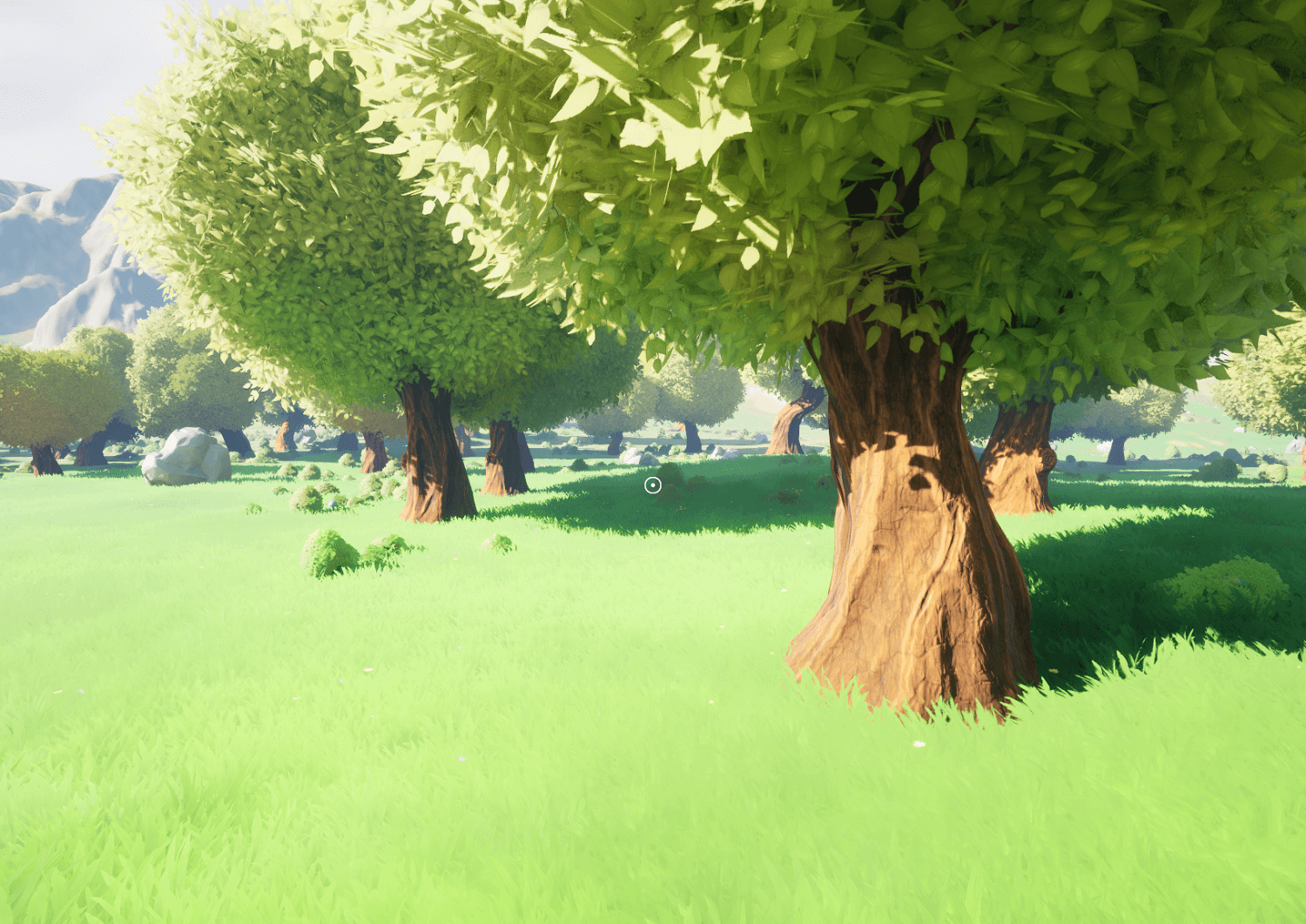 Our pretty large trees